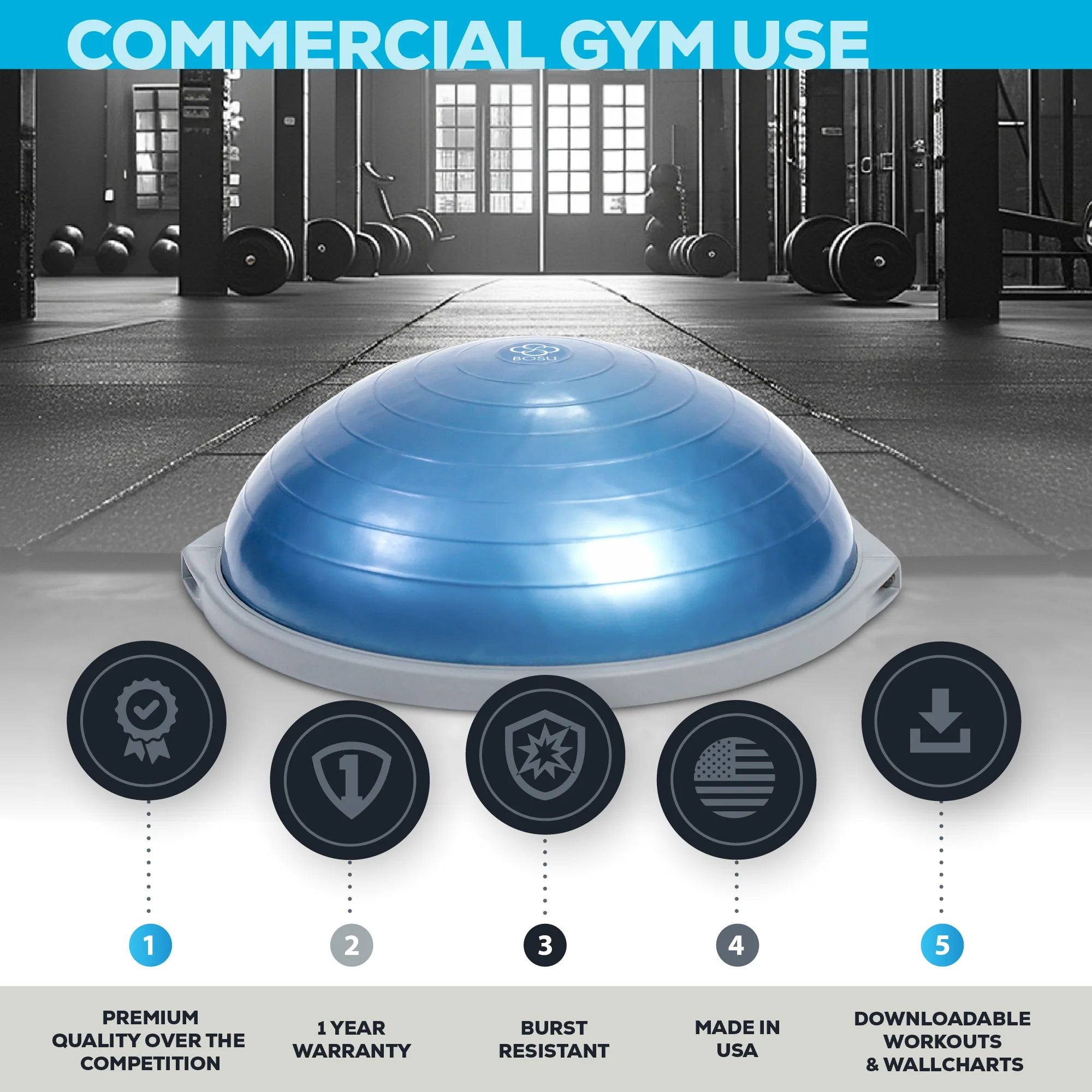 BOSU Pro Balance Trainer