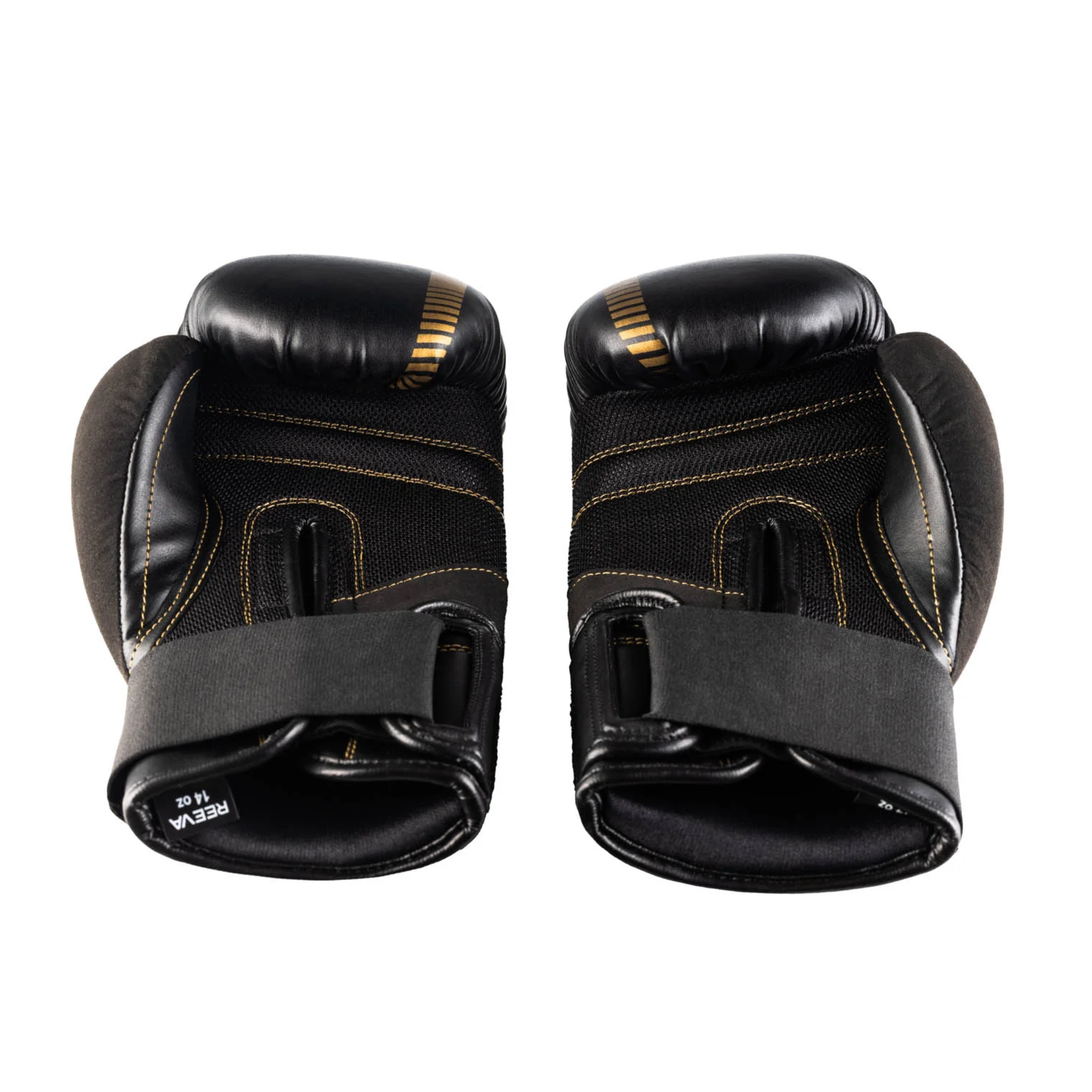 Reeva Boxing Gloves Leather, Gold