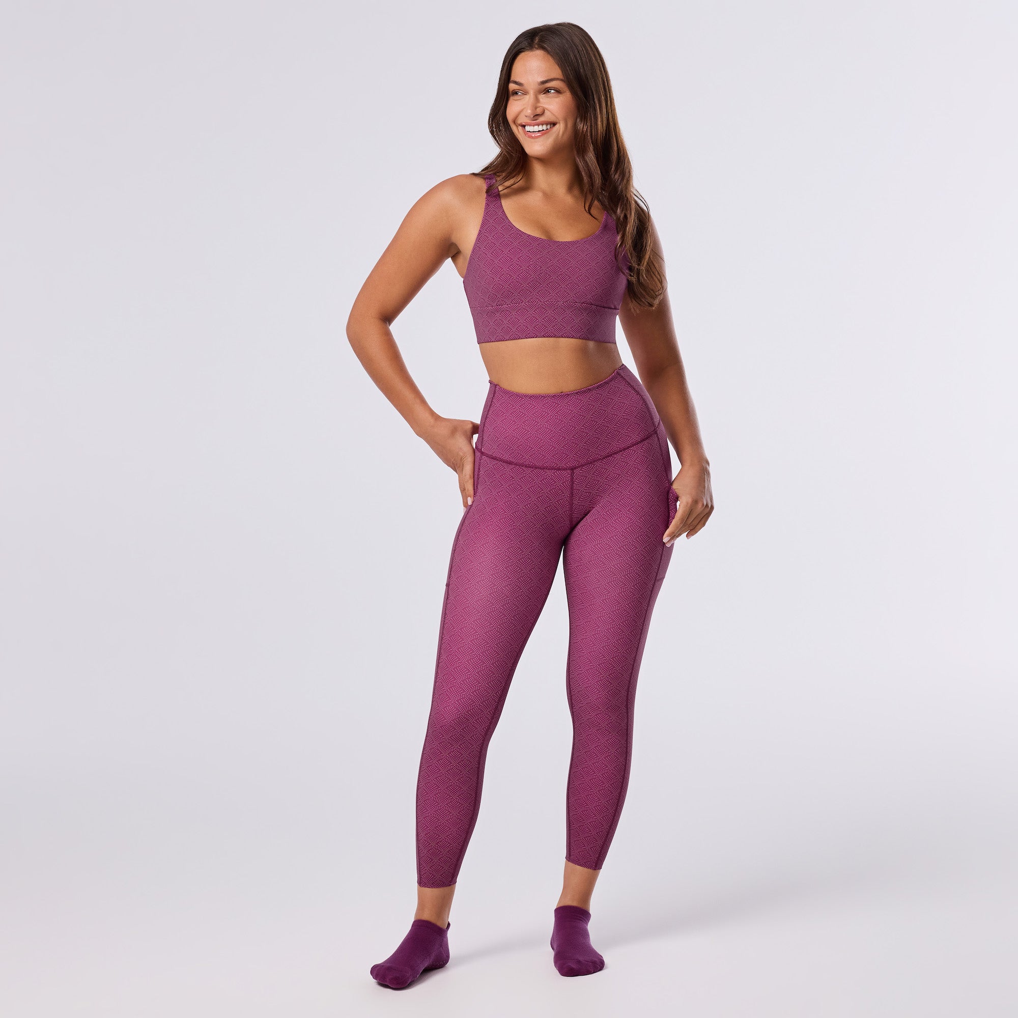 TaviSculptÂ® High Waisted Pocket 7/8 Leggings | Bottoms > Leggings | Tavi â€“ Tavi Active