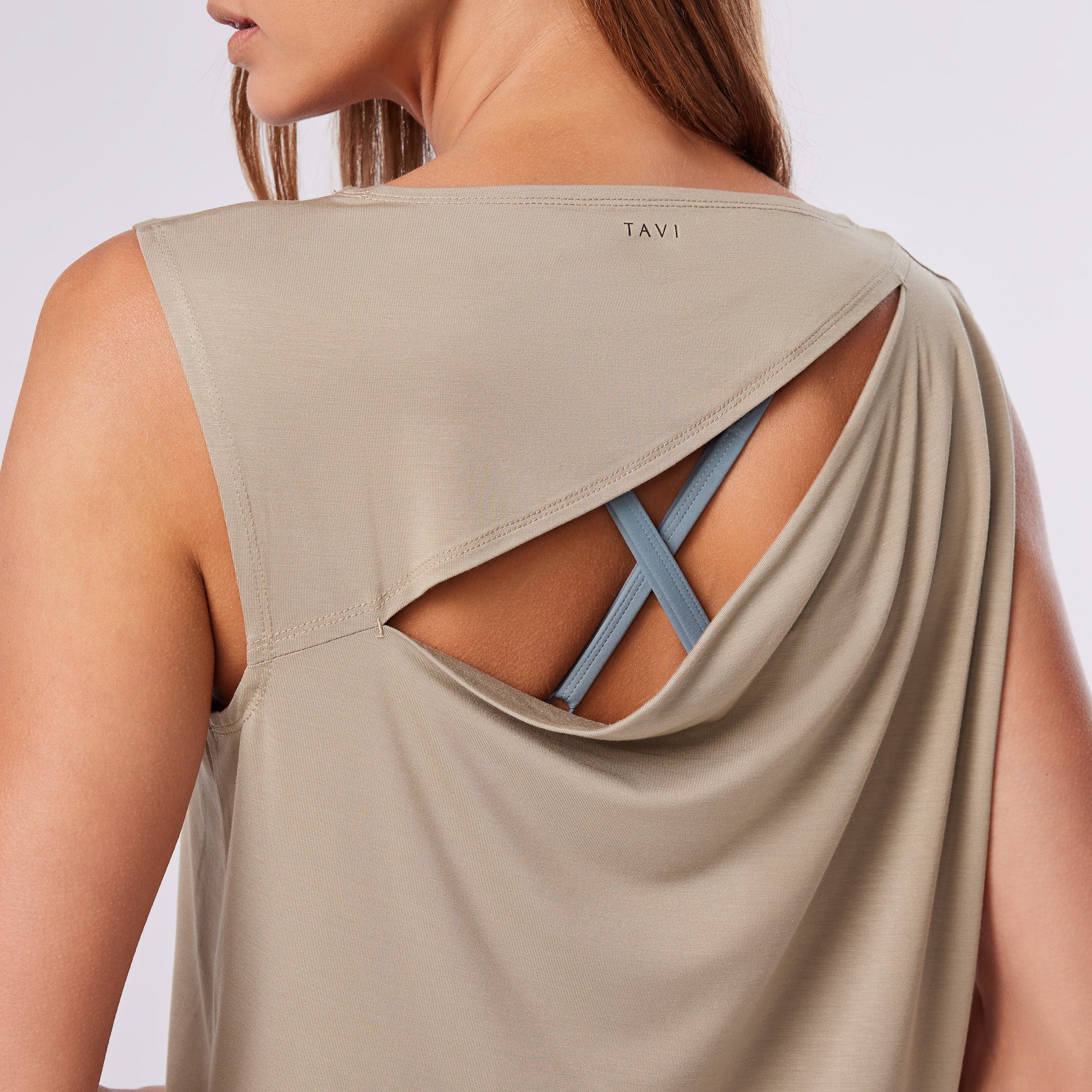 Draped Back Tank | Tops > Tanks | Tavi â€“ ToeSox | Tavi | Vooray