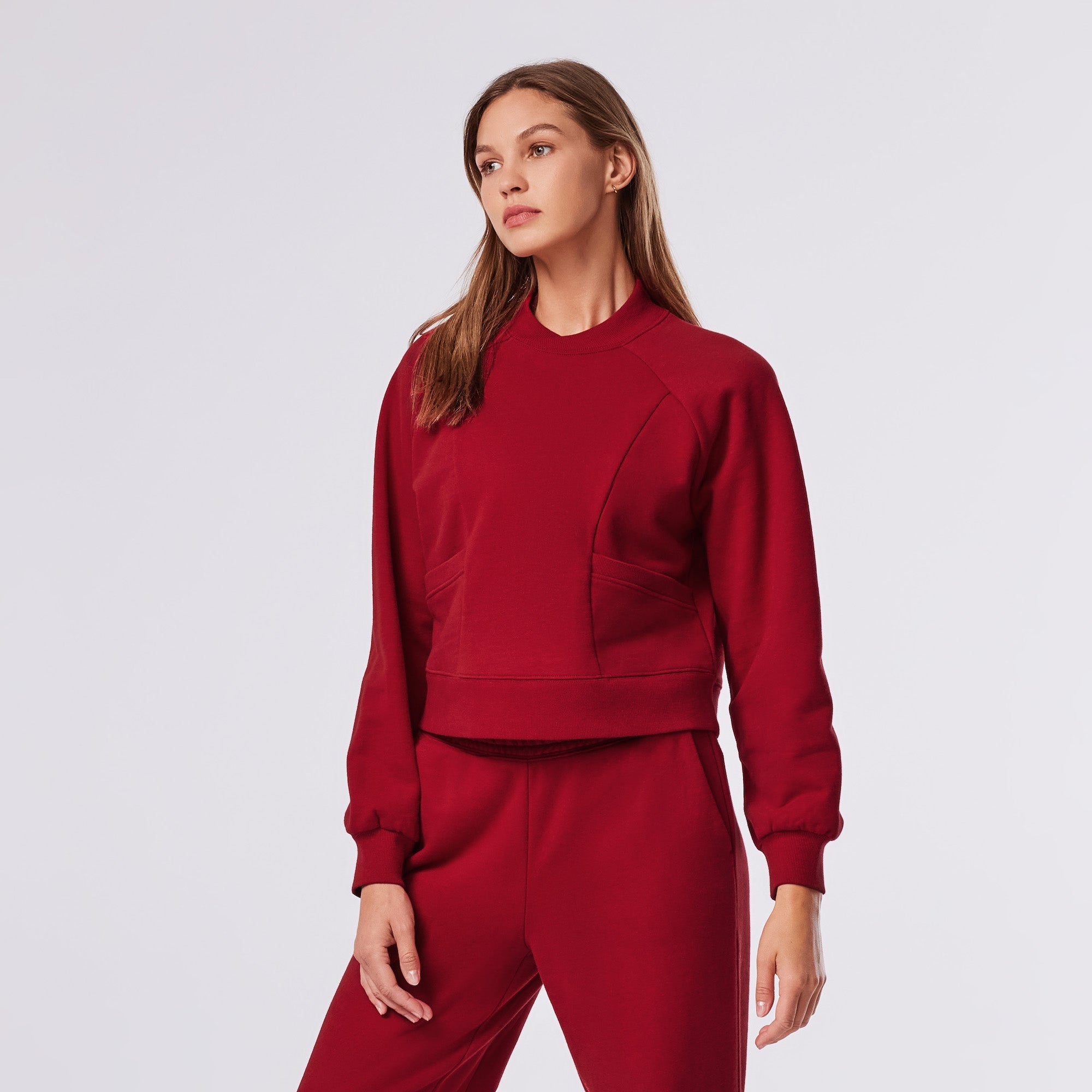 High Collar Sweatshirt | Tops > Sweaters & Hoodies | Tavi â€“ Tavi Active