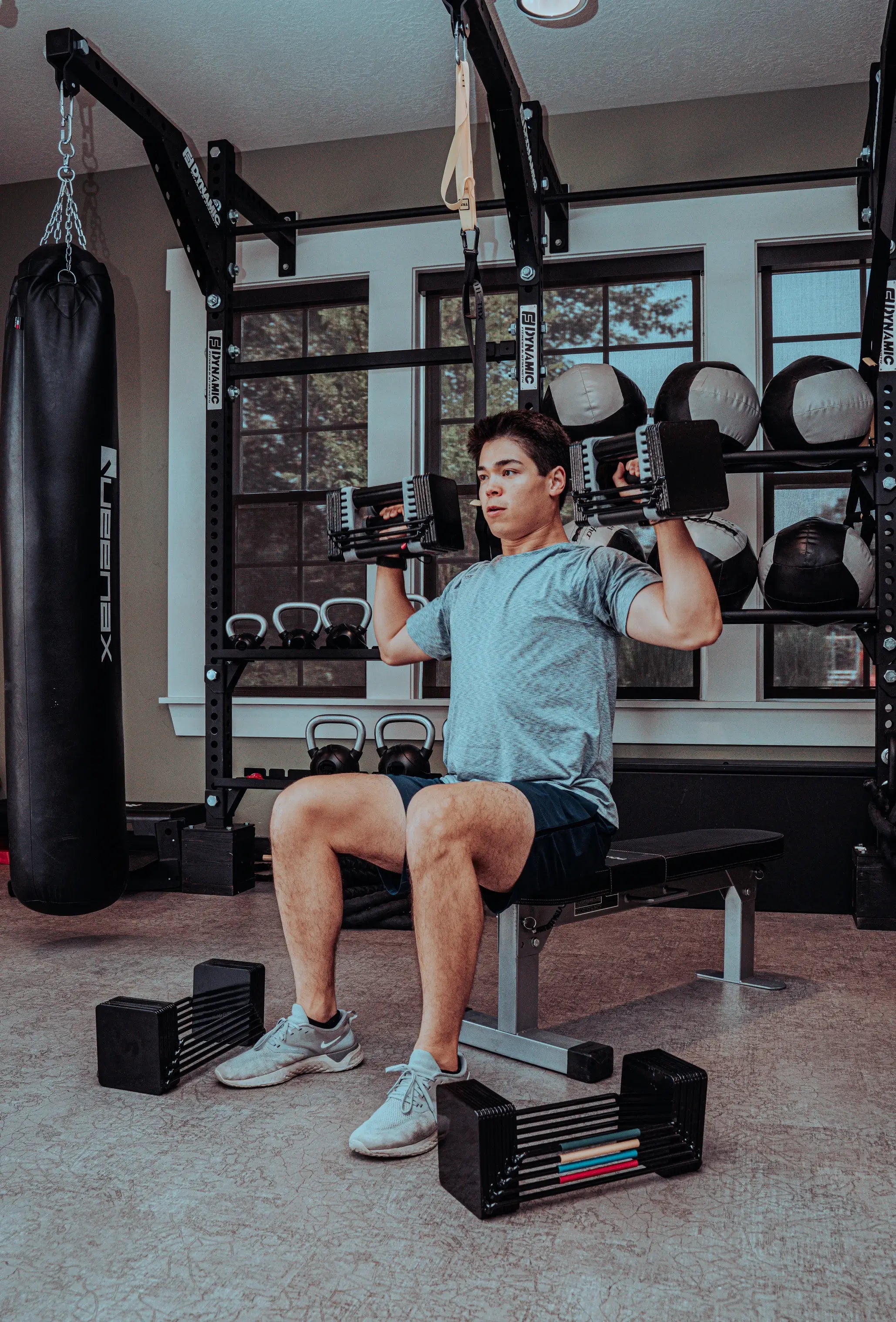 سلسلة PowerBlock الرياضية - EXP (قابلة للتوسيع) *تُباع كزوج*