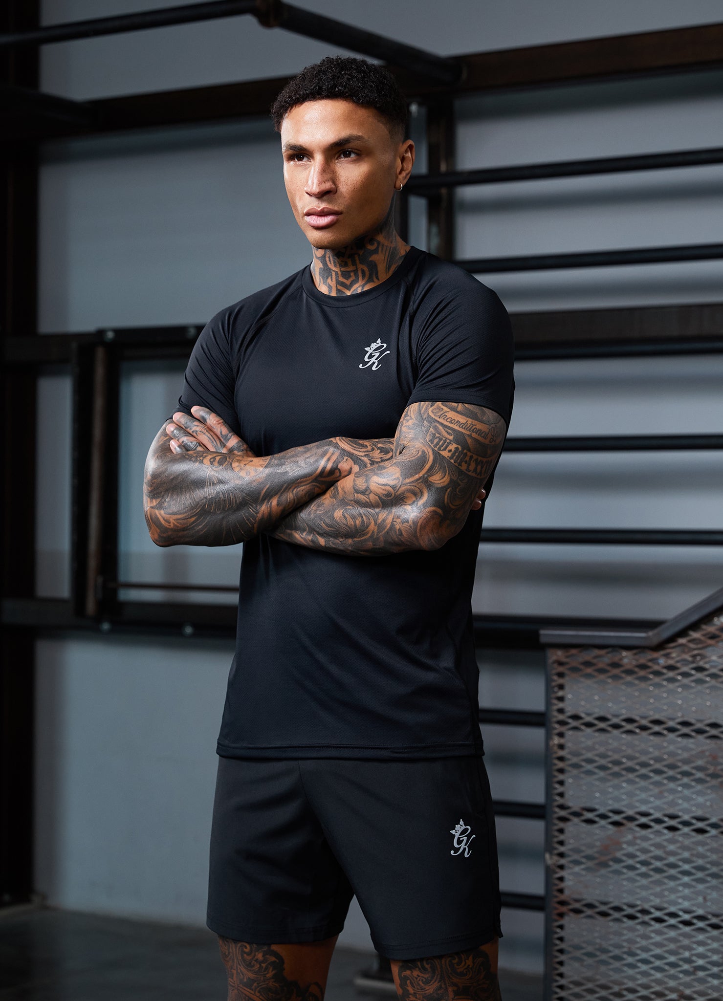 Gym King Energy Tee - Black