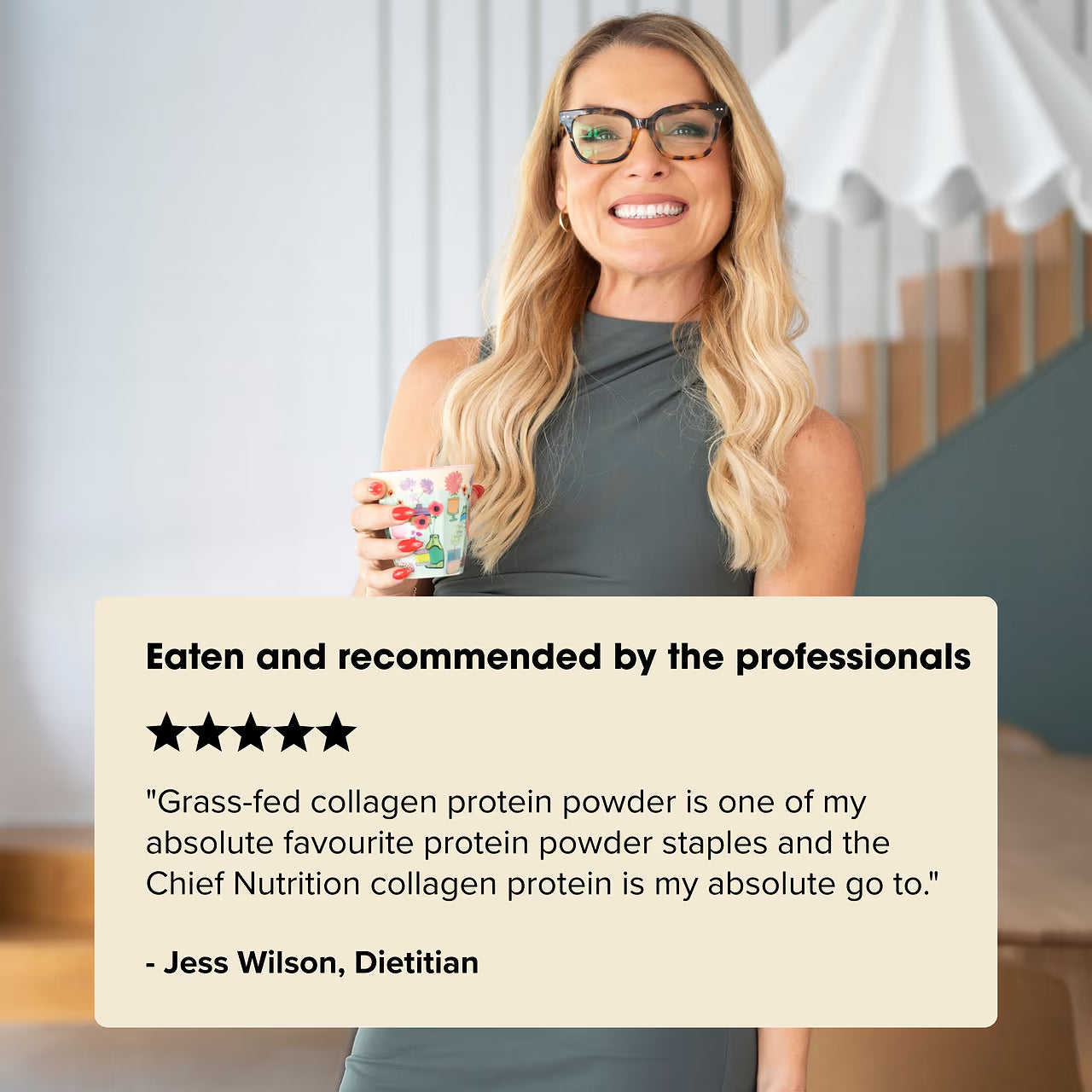 Chief Grass-fed Collagen Protein Powder - Creamy Vanilla (30 serves)