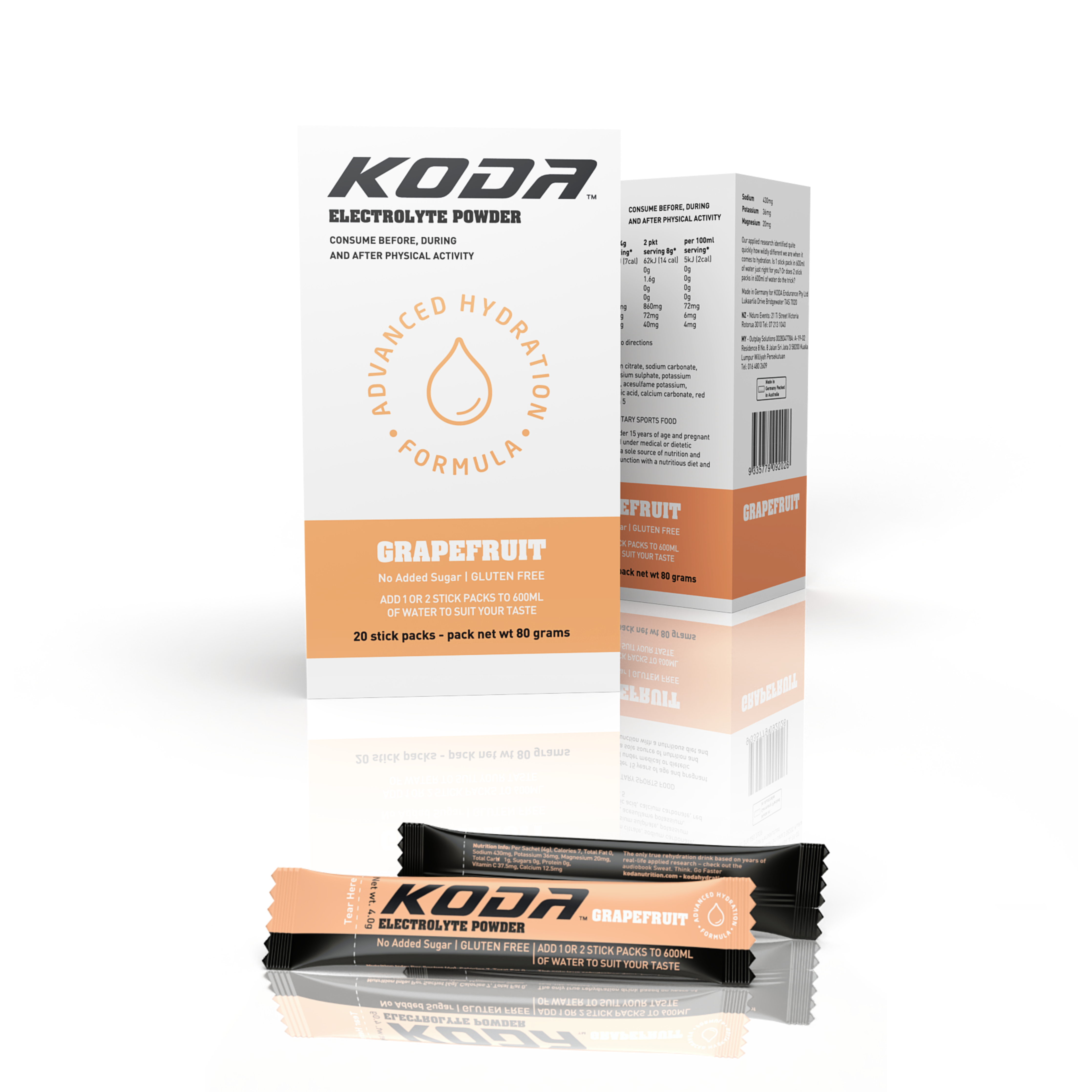 KODA Koda Electrolyte Powder (20 Stick Pack)