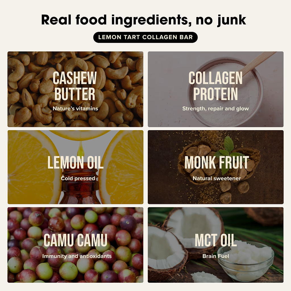 Chief Collagen Lemon Tart Protein Bars