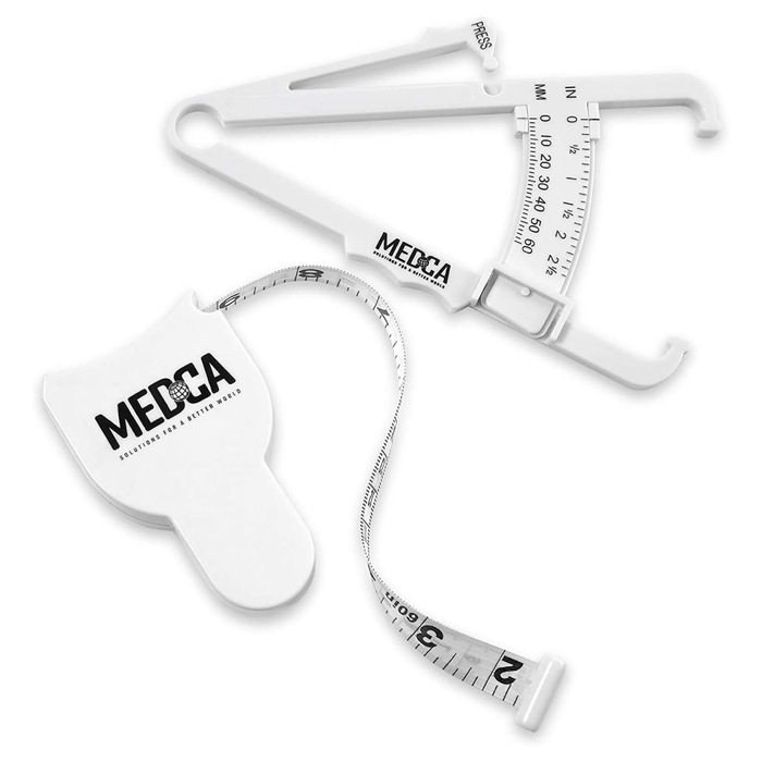 MEDca Body Fat Caliper and Measuring Tape