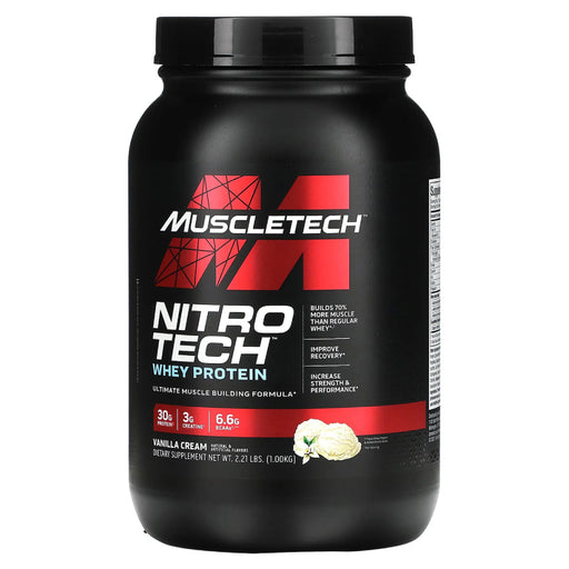 Muscletech Nitro Tech Whey Protein, 2 LB