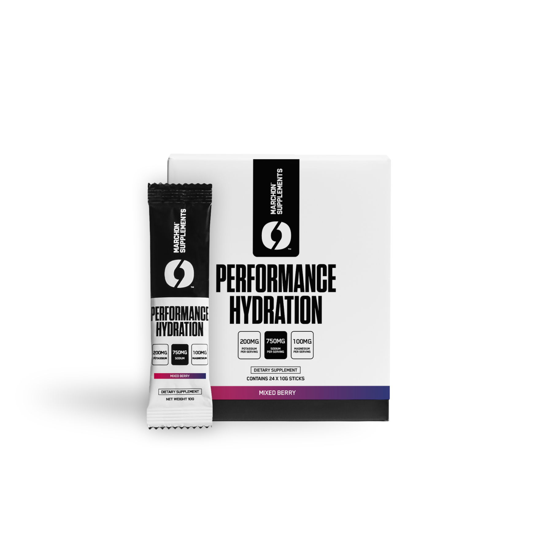 MARCHON Performance Hydration Electrolyte Sachets