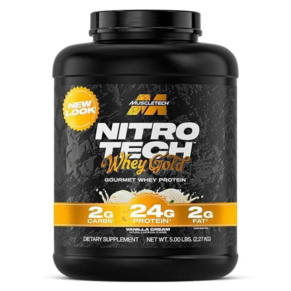 MuscleTech Nitro Tech 100% Whey Gold 5 lbs