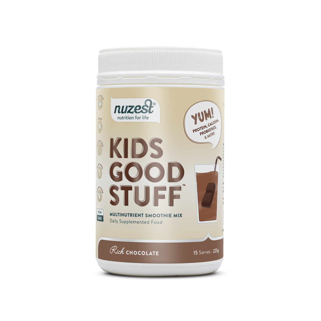 Nuzest Kids Good Stuff، مزيج عصير متعدد المغذيات