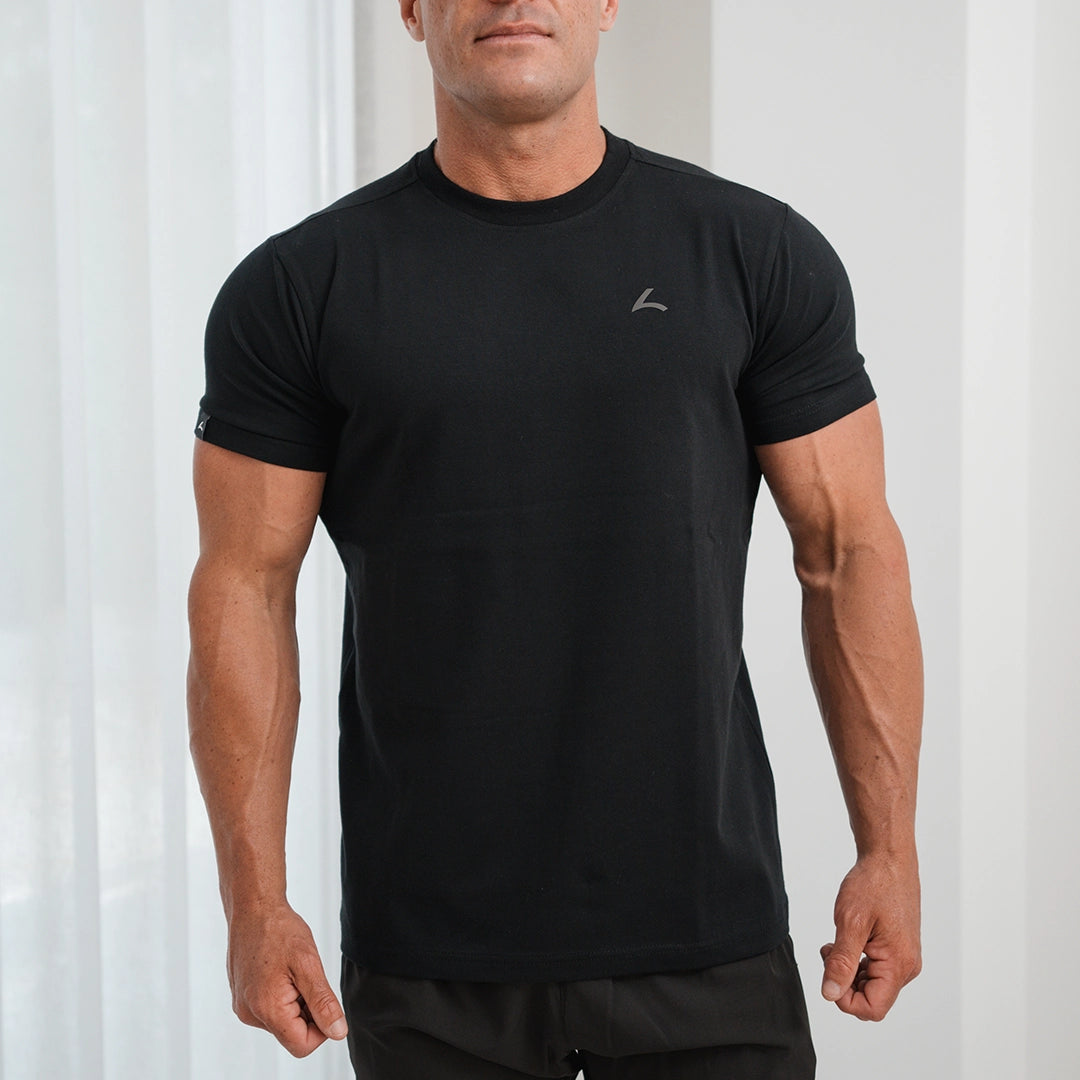 Reeva Premium Active Tee, Black