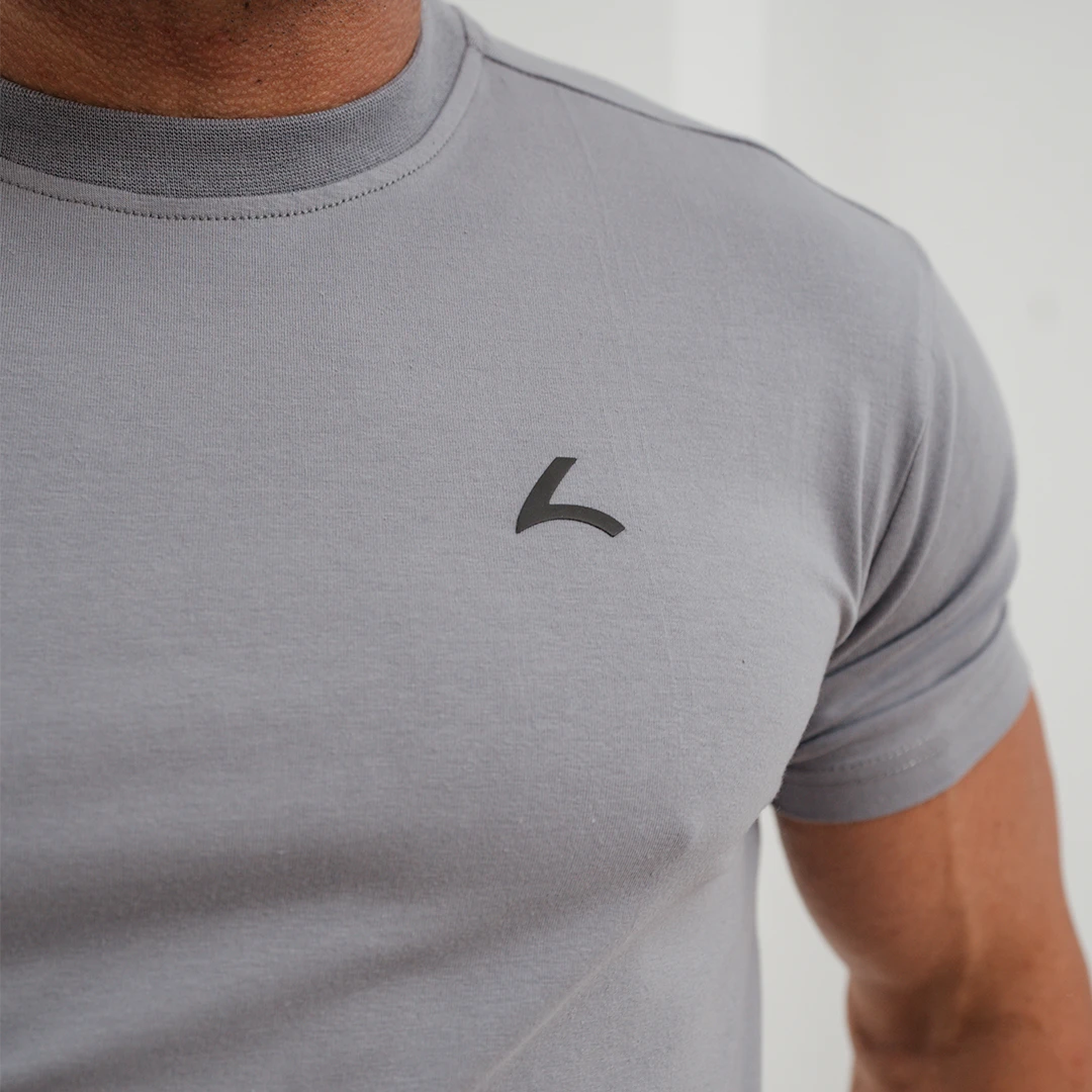 Reeva Premium Active Tee, Light Grey