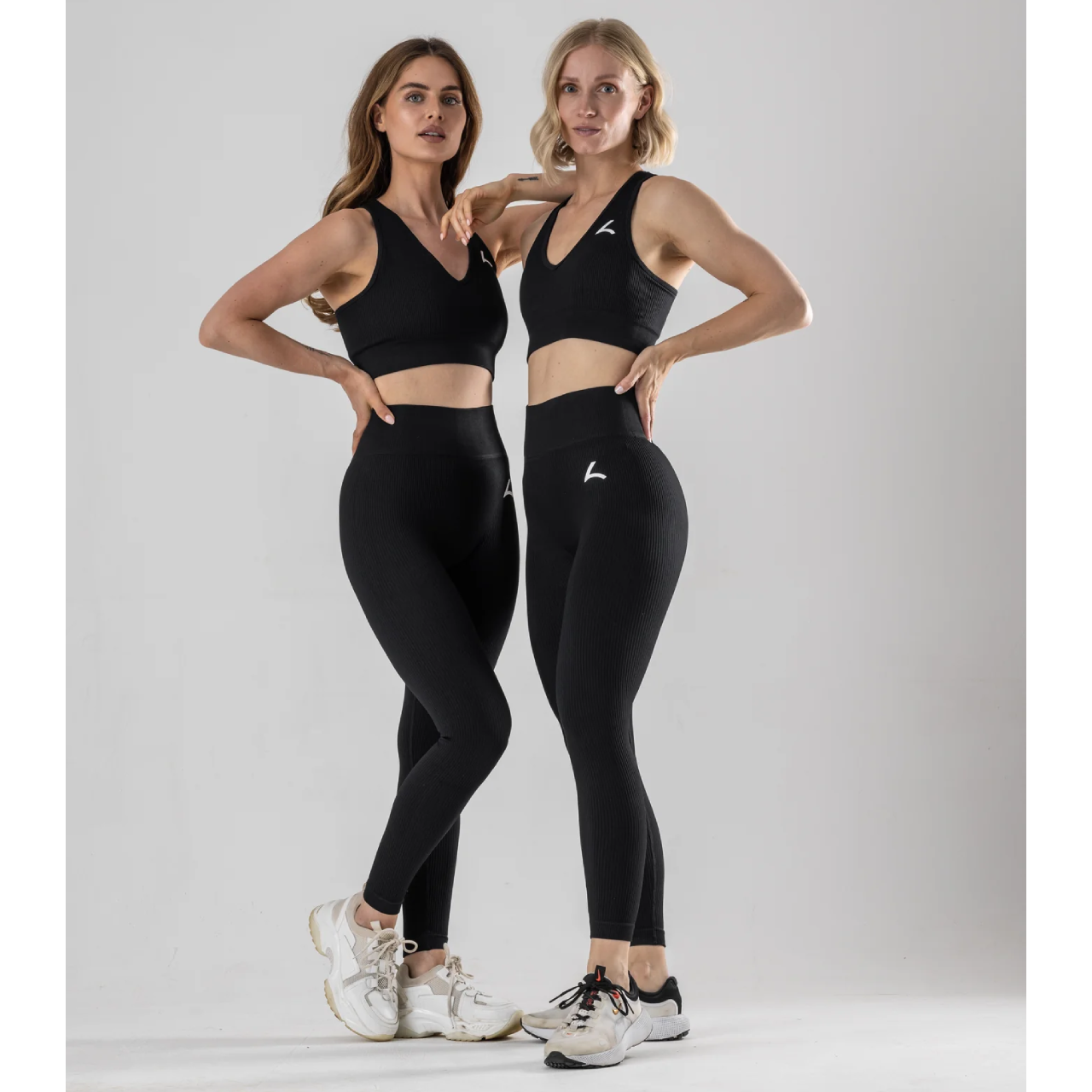 Reeva Sports Legging - Carbon stripes