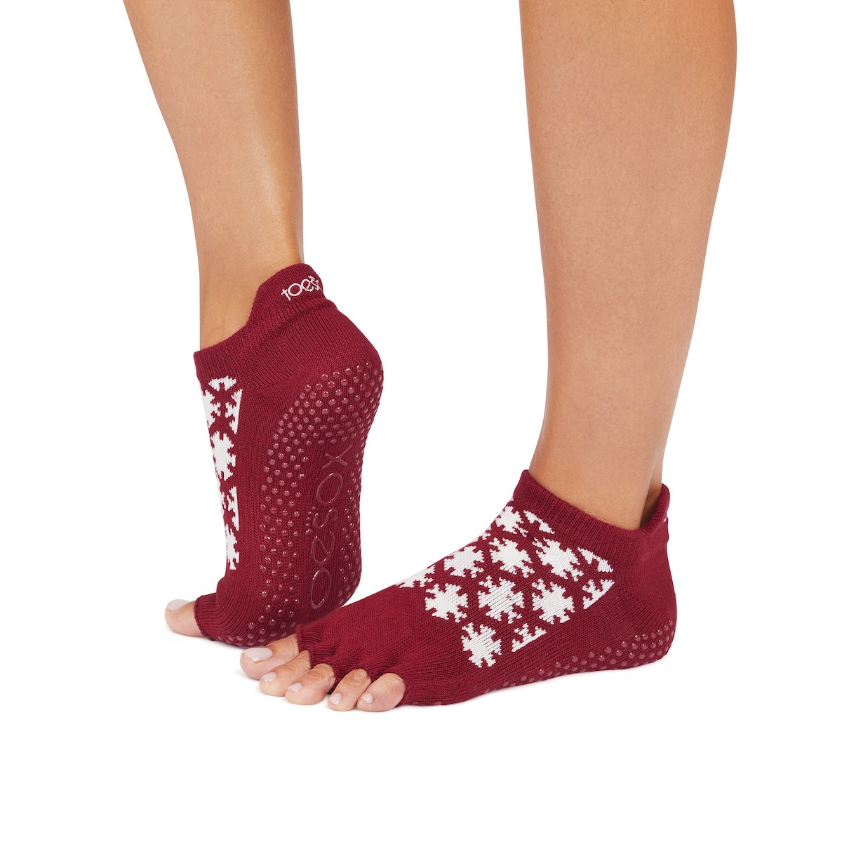 ToeSox Half Toe Bellarina Grip Socks