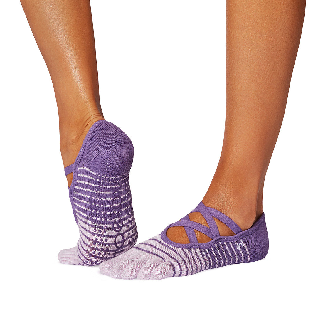 Full Toe Elle Grip Socks | Socks > Grip | ToeSox â€“ ToeSox | Tavi | Vooray