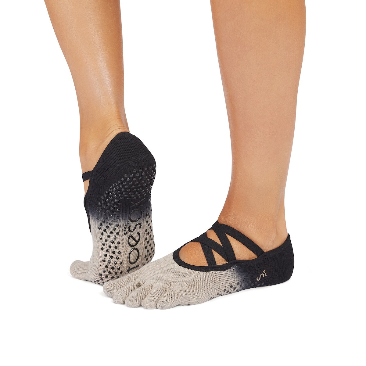 ToeSox Full Toe Elle Grip Socks