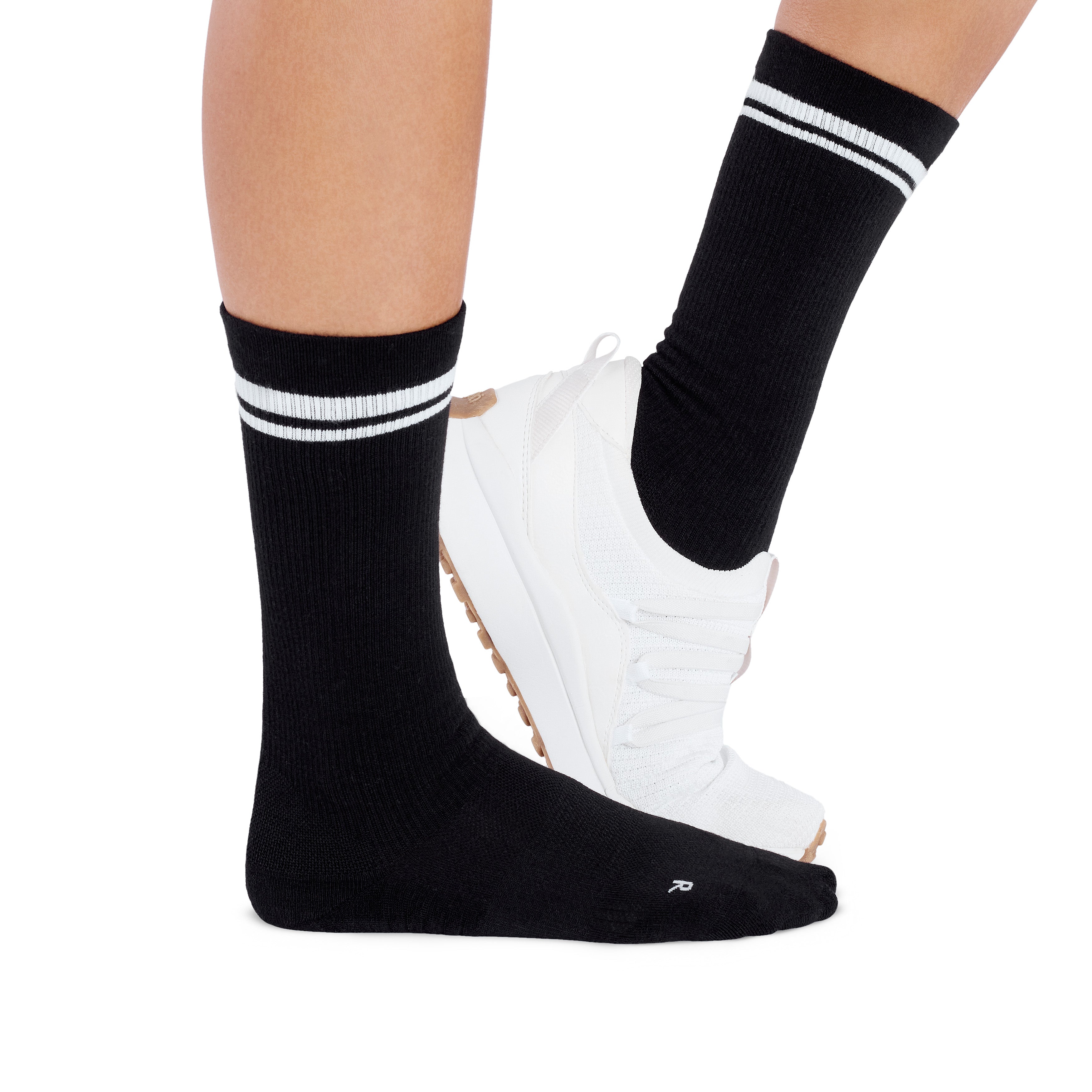 Tempo Lite Crew Socks | Socks > Sport | Tavi â€“ ToeSox | Tavi | Vooray