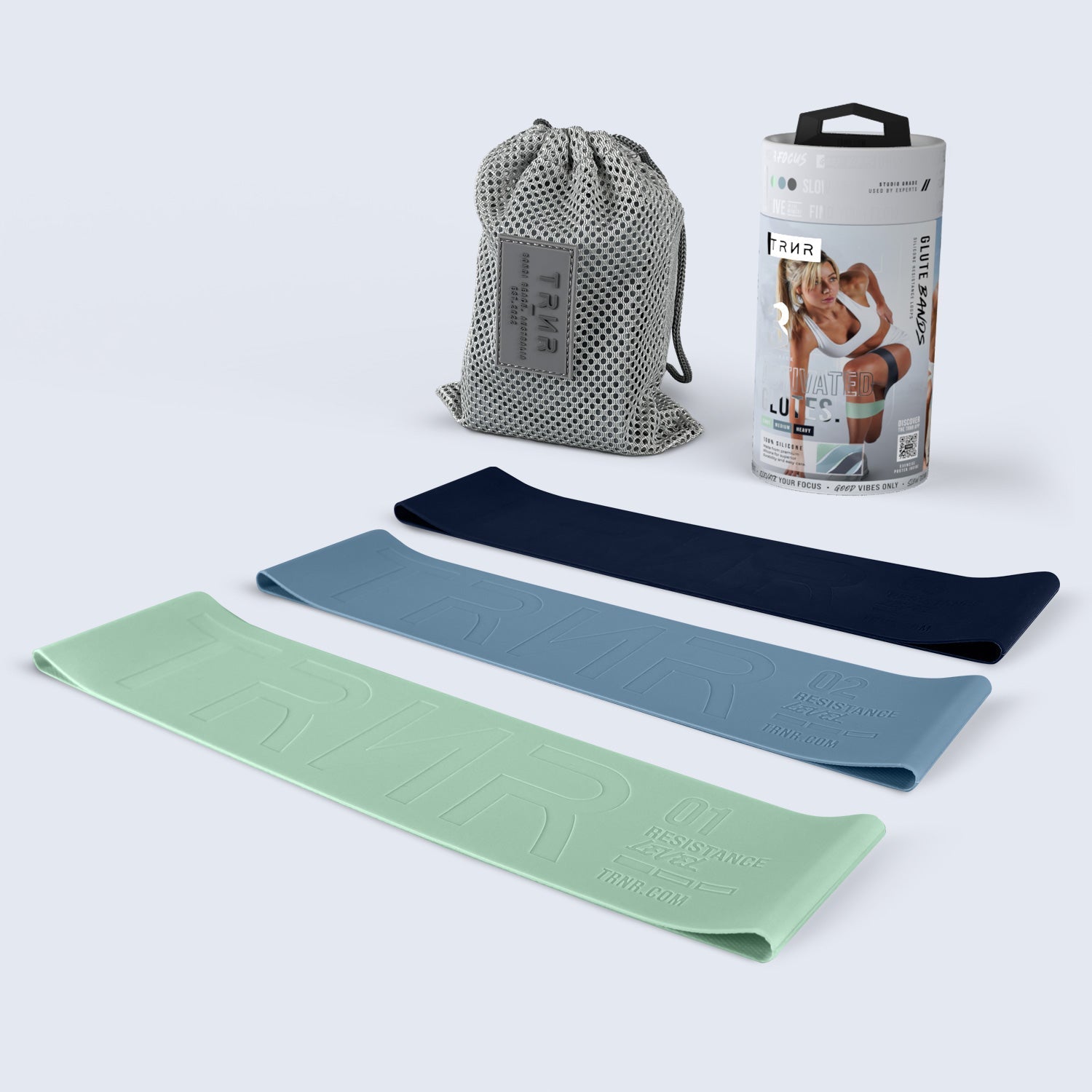 TRNR Glute Band 3-Level Pack | Latex-Free