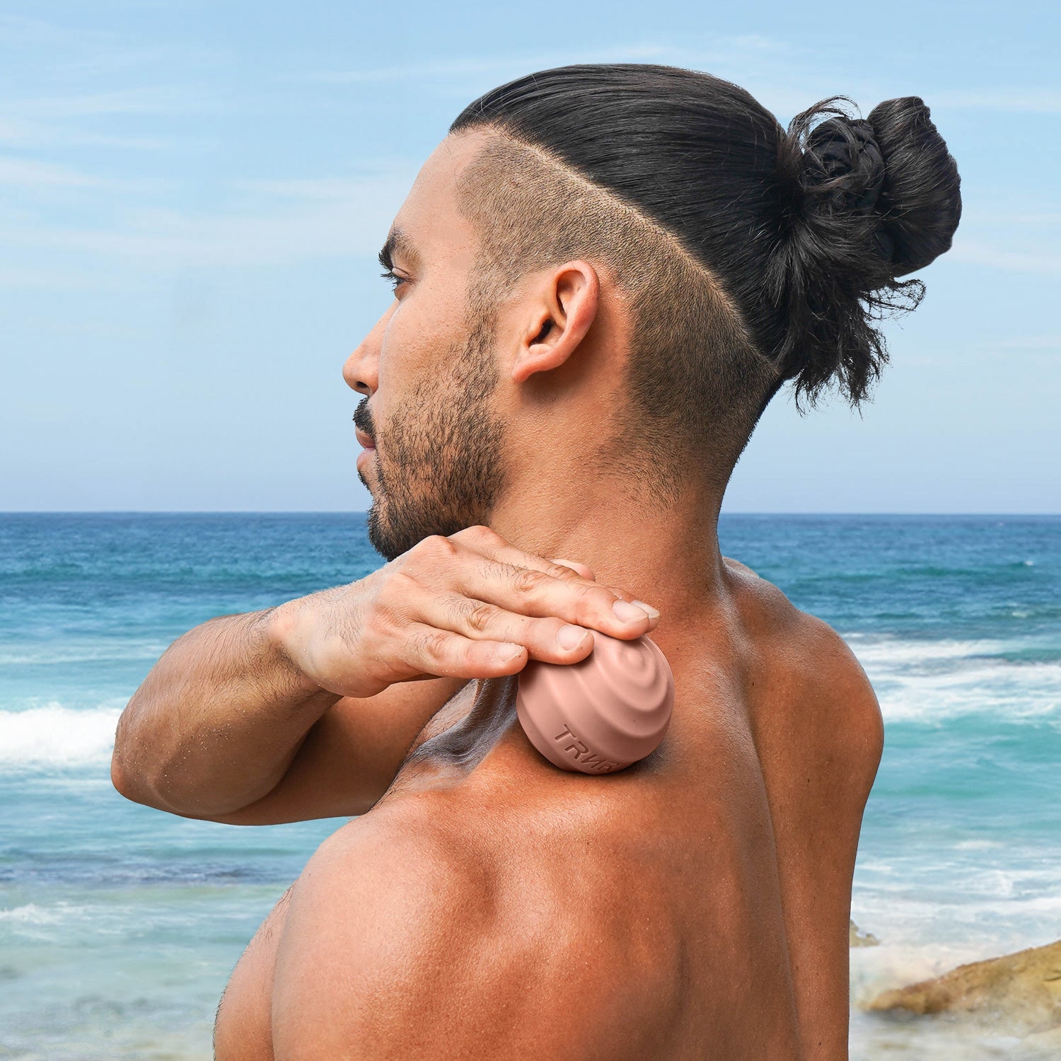 TRNR Massage Balls 2 Pack - Nude & Clay