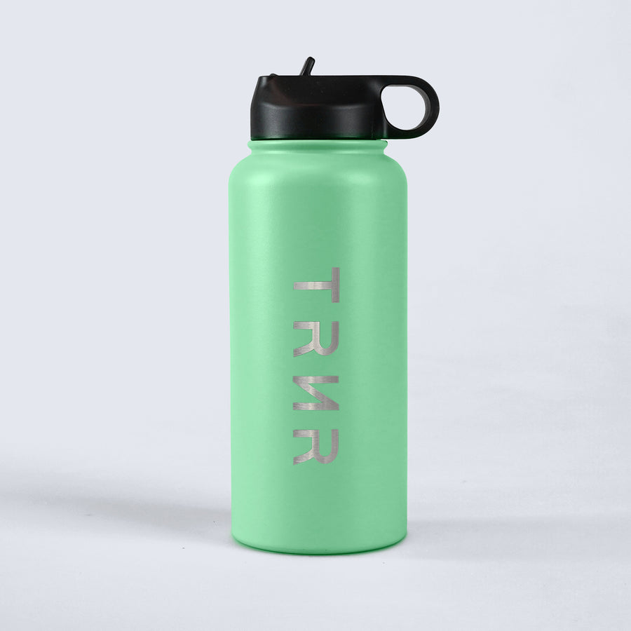 TRNR Sports Bottle 946 Ml, Stainless Steel Reusable Bottle With Flip Spout