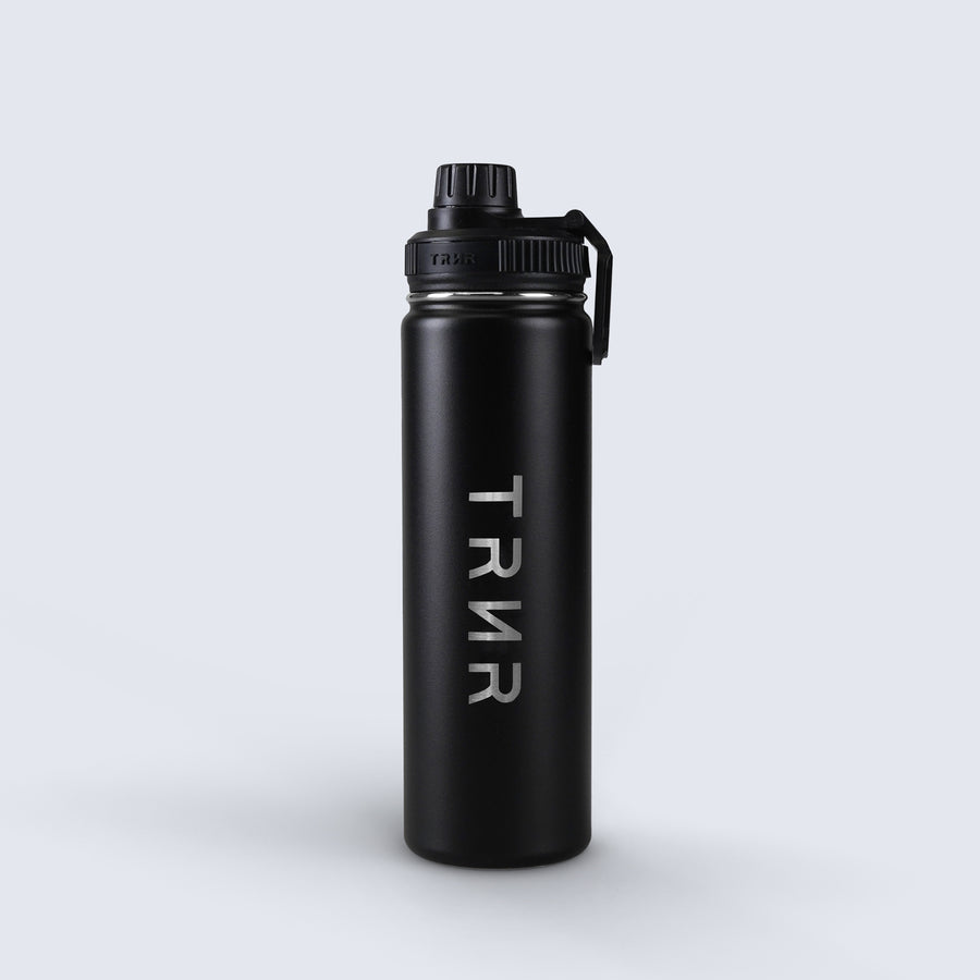 TRNR Studio Bottle 710 Ml, Reusable Stainless Steel Bottle In A Convenient Design