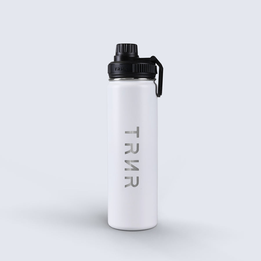 TRNR Studio Bottle 710 Ml, Reusable Stainless Steel Bottle In A Convenient Design