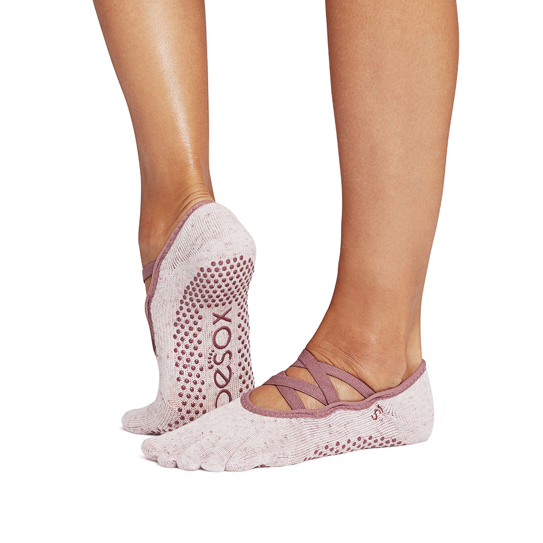 Full Toe Elle Grip Socks * | Socks > Grip | ToeSox â€“ ToeSox | Tavi | Vooray