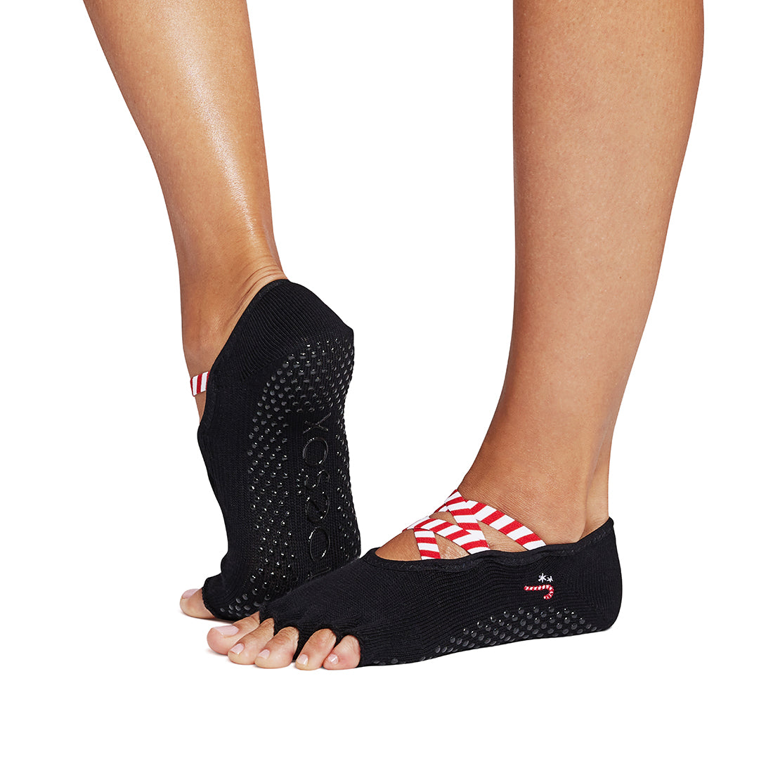 Half Toe Elle Grip Socks | Socks > Grip | ToeSox â€“ ToeSox | Tavi | Vooray