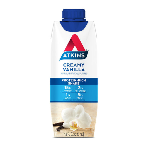 Atkins RTD Protein Shake Creamy Vanilla