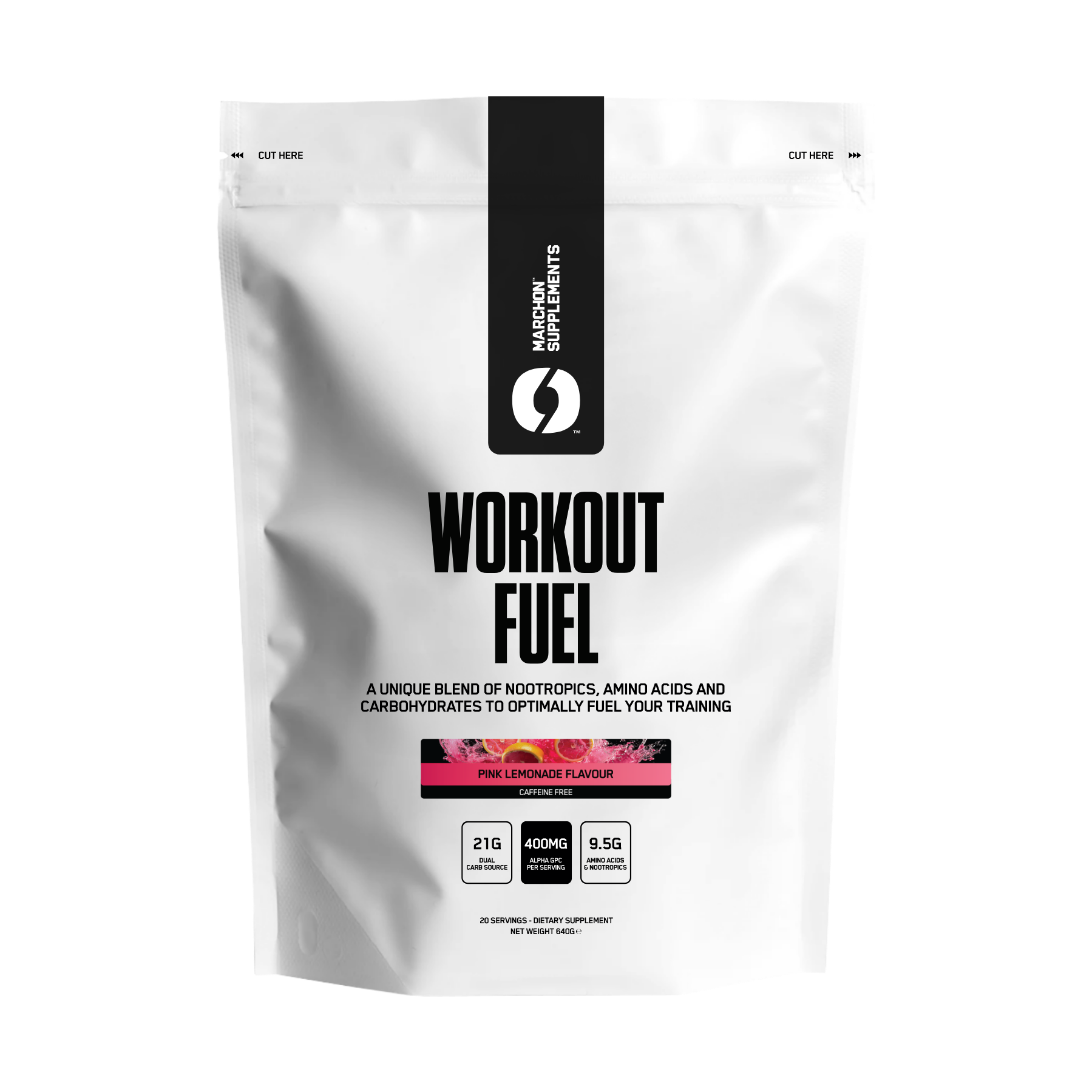 MARCHON Workout Fuel - Caffeine Free