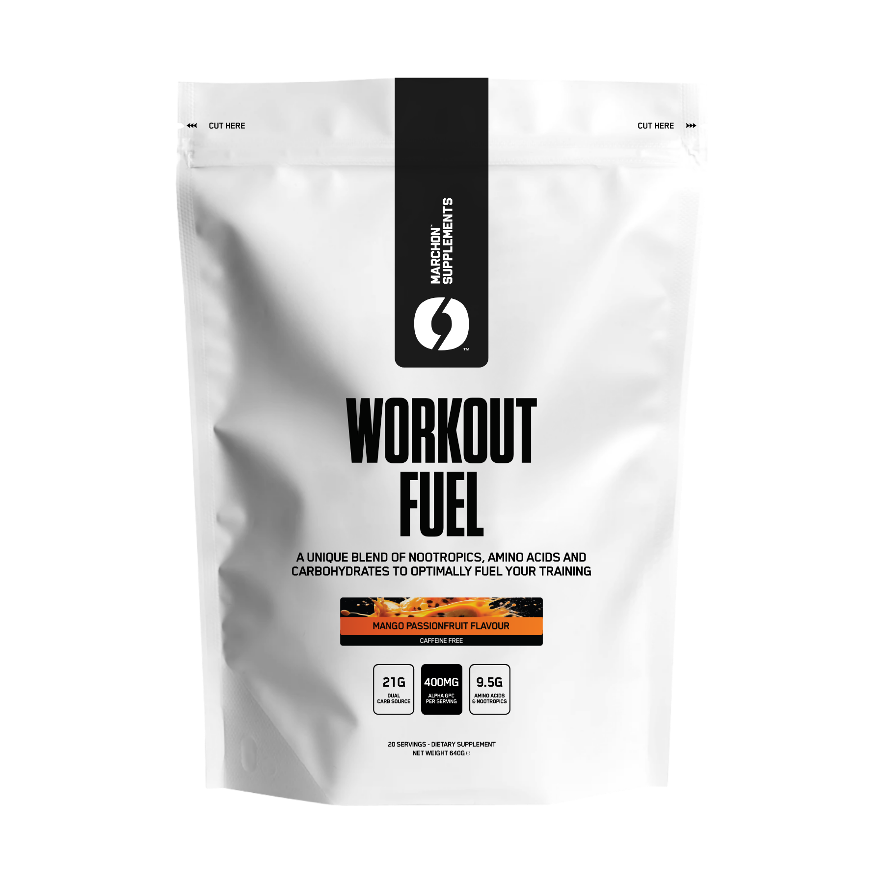 MARCHON Workout Fuel - Caffeine Free