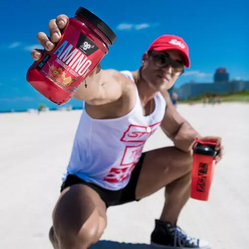 BSN Amino-X 30 Servings – Blue Raspberry | BCAA & Amino Acid Powder