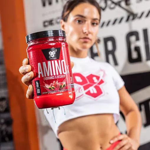 BSN Amino-X 30 Servings – Blue Raspberry | BCAA & Amino Acid Powder