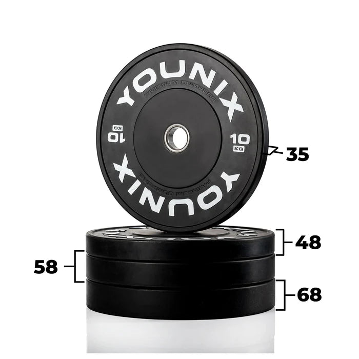 Younix Premium Competition Bumper Plates