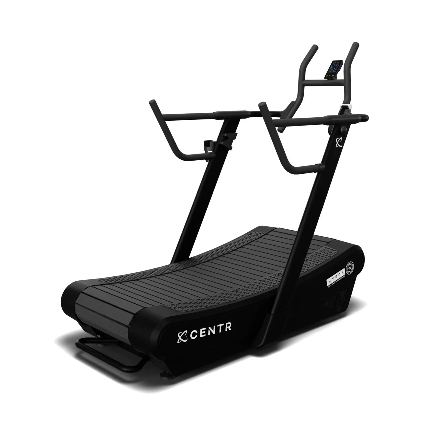 CENTR x HYROX Perform Treadmill angled view