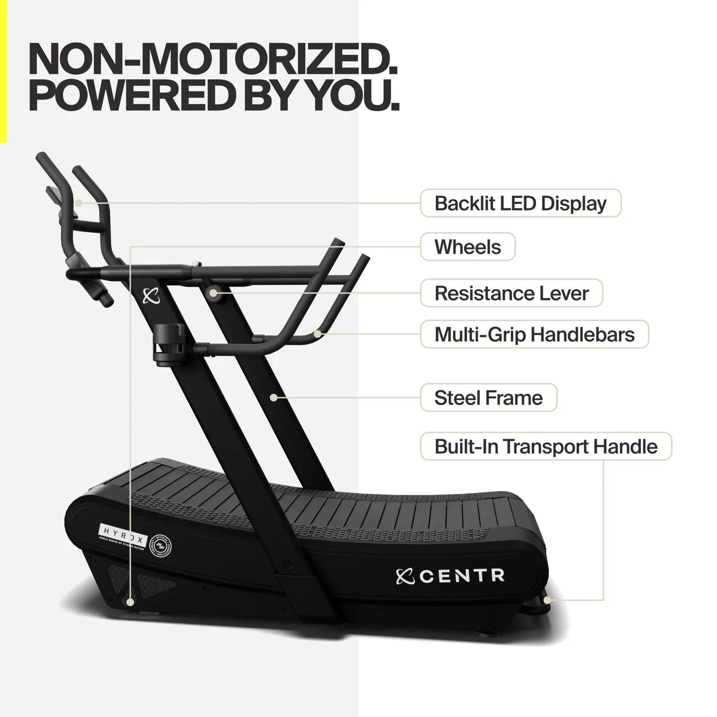 CENTR x HYROX Perform Treadmill performance training