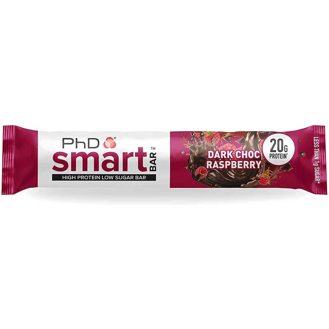 PhD Smart Protein Bar Dark Chocolate Raspberry 21g