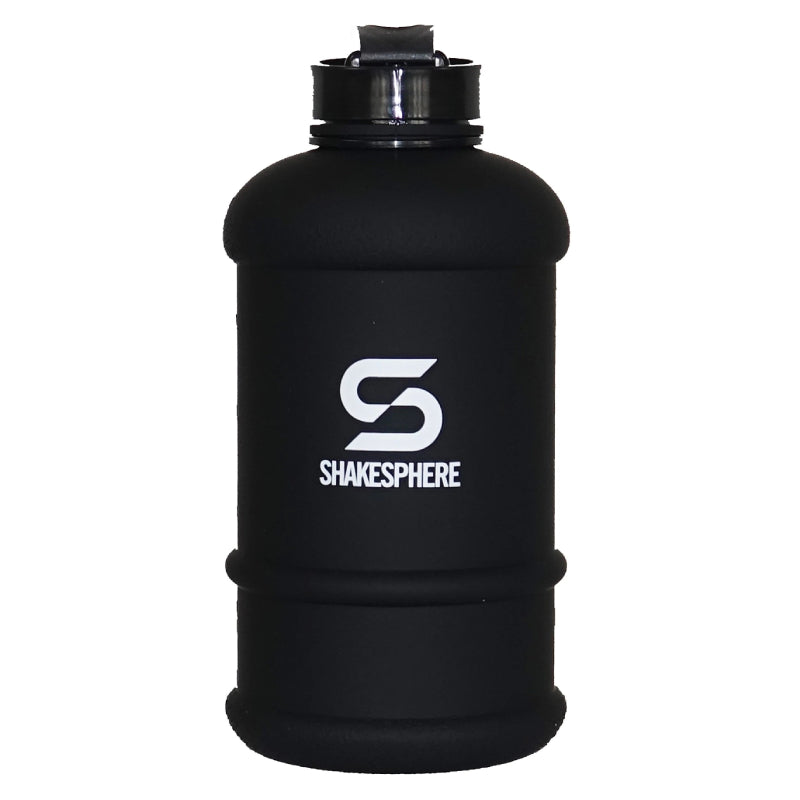 ShakeSphere Hydration Jug Matte Black/White Logo