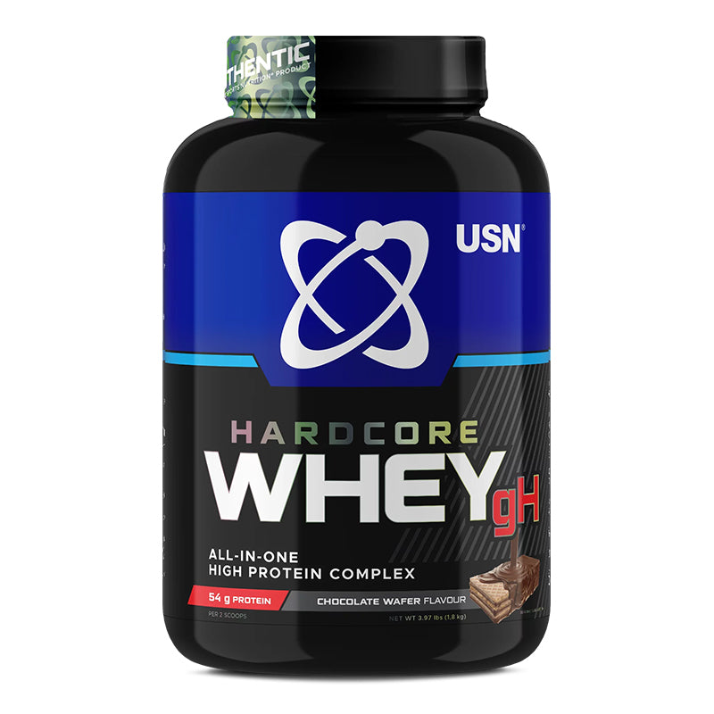 USN Hardcore Whey GH – Chocolate Waffer, 1.8kg