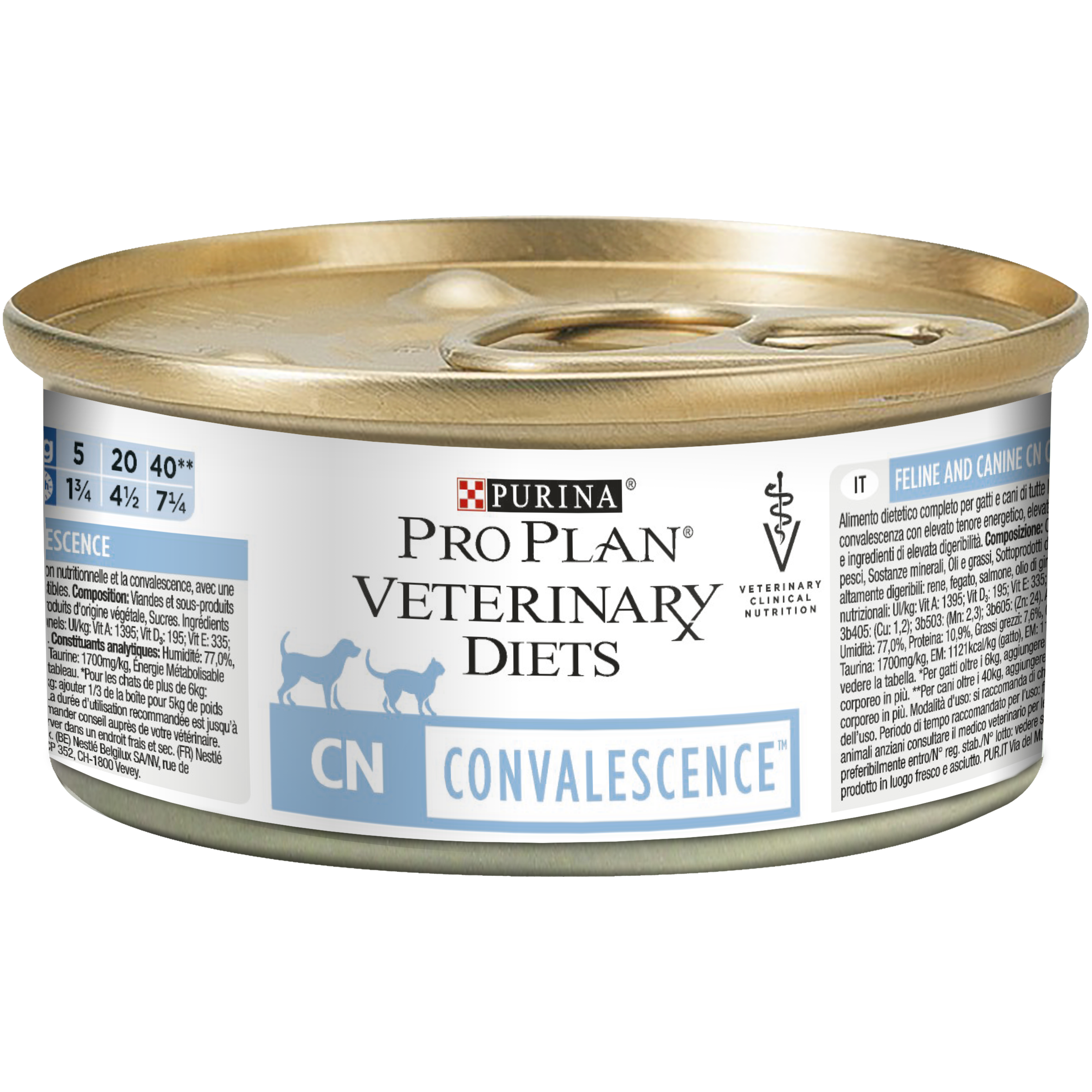 PPVD CN Convalescence Cat and Dog Wet Food Can