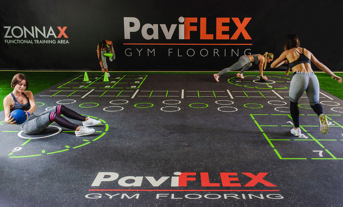 Fitness Flooring for Home or Gym by PaviFlex