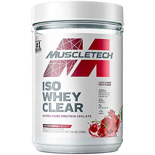 Muscletech, ISO Whey Clear، بروتين معزول فائق النقاء، 1.10 رطل
