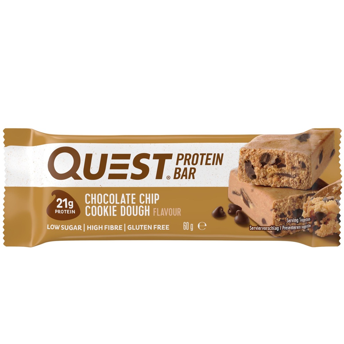 Quest Nutrition Bar - Chocolate Chip Cookie Dough