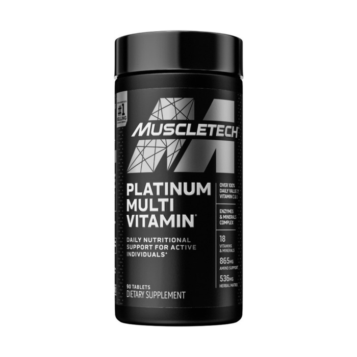MuscleTech 100% Platinum Multivitamin 90ct