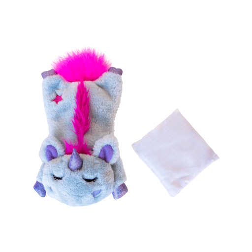 Petstages Cuddle Pal Microwaveable Plush Unicorn Cat Toy