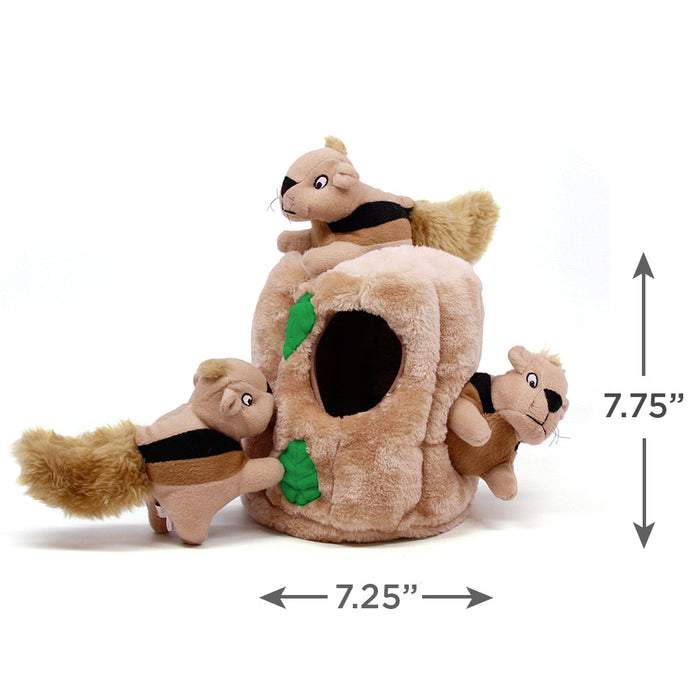 Outward Hound Hide A Squirrel Plush Dog Toy Puzzle