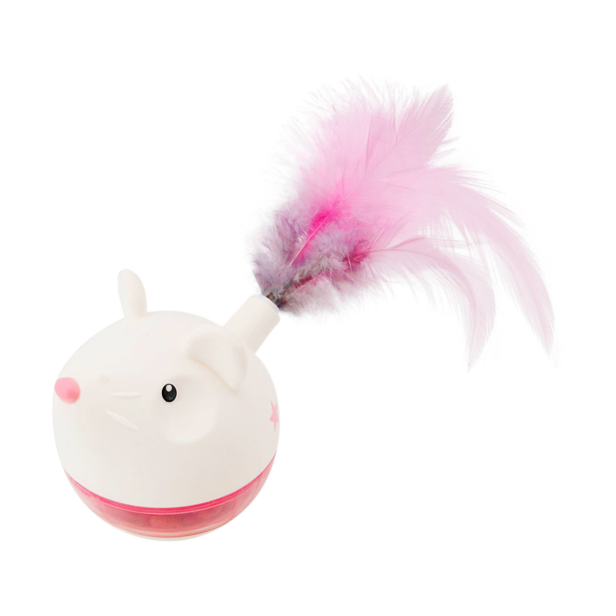 Petstages Hunt N Swat Treat Tumbler Treat Dispensing Cat Toy QOOAH