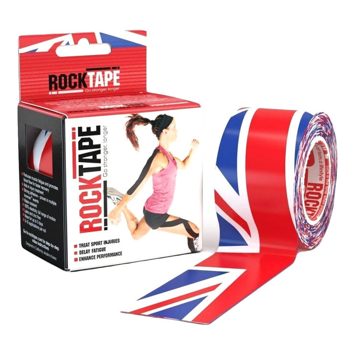 Rocktape 2" Standard Kinesiology Tape - UK Flag (5cm x 5m)