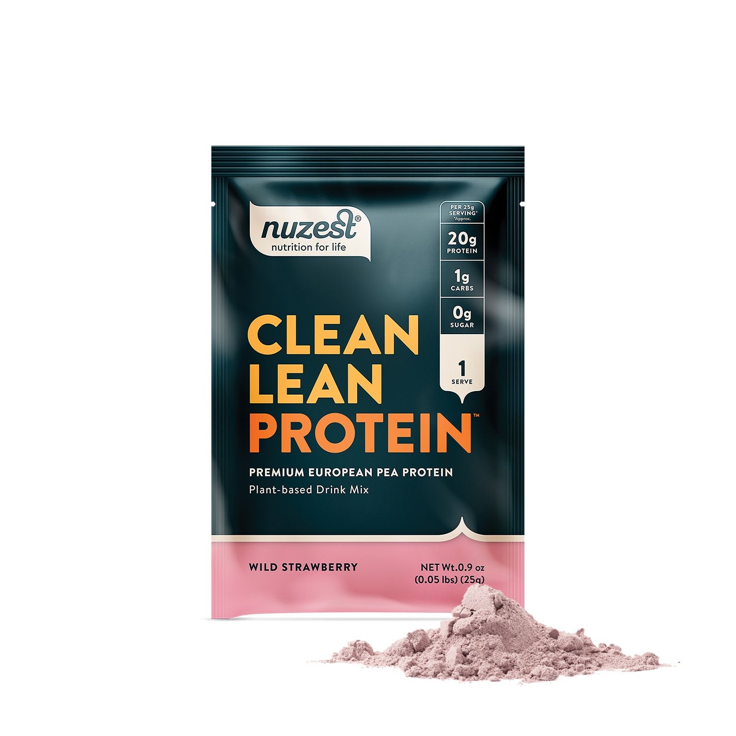 نوزست - كيس بروتين نظيف خالي من الدهون 25 جم (حصة واحدة)
